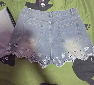 Shorts vaqueros mujer bordados