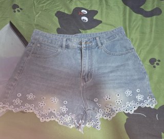 Shorts vaqueros mujer bordados