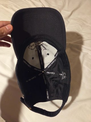 Gorra Calvin Klein Negra Bordada