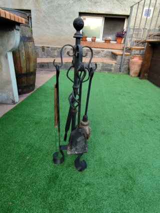 Set de herramientas para chimenea