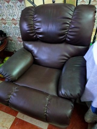 Sillón Eléctrico Marrón