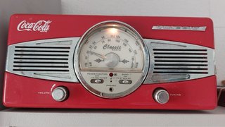 Radio Retro Coca-Cola Roja