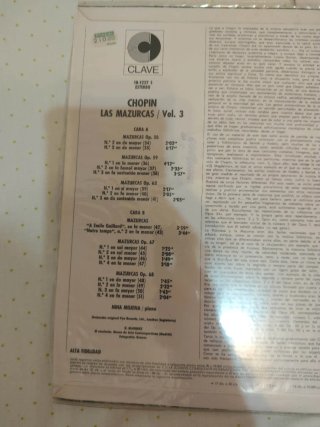 Lote 3 Vinilos Clásicos Chopin