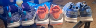 Lote 3 pares zapatillas New Balance y Adidas