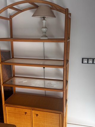 Estantería y Librería de Bambú