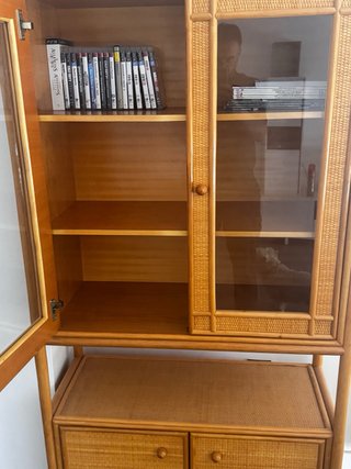 Estantería y Librería de Bambú