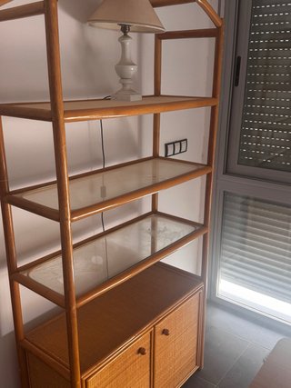 Estantería y Librería de Bambú