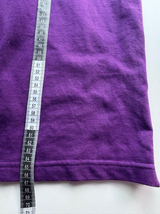 Polo Lacoste Vintage Morado Algodon