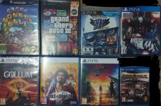Videojuegos Xbox, PS Vita, PS3, PS4, PS5...