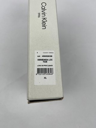 Mutande Calvin Klein CK All-Over Nere