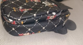 Bolso Disney Minnie Mouse Negro Sin Estrenar