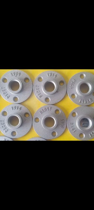 10 Soportes de Aluminio y Hierro