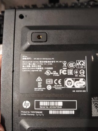 HP 260 G1 Mini PC 8GB RAM 128GB SSD W10 LTSC