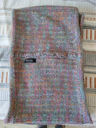 Bufanda cuello de punto multicolor