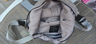 Bandolera Tous Estampada Nylon gris