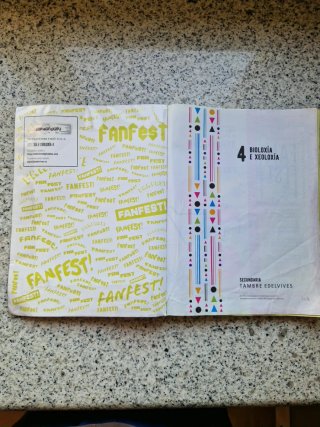 Libro  Bioloxía e Xeoloxía  4 secundaria