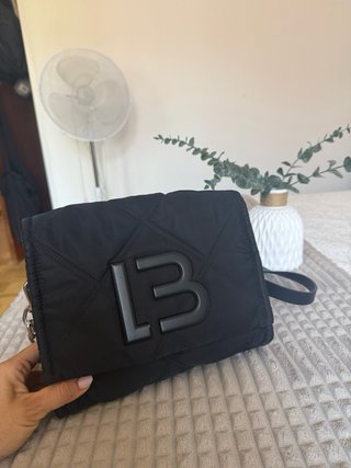 Bolso bandolera Bimba y Lola negro acolchado
