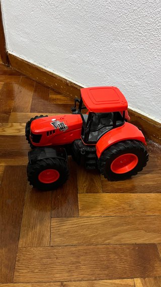 Tractor Juguete Rojo
