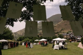 Ombrelloni con base per eventi/matrimoni