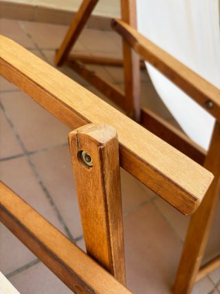 Hamacas de Madera y Lona