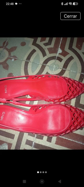 Zapatos Mango Rojos Talla X