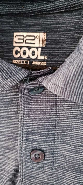 Polo 32 Degrees Cool azul