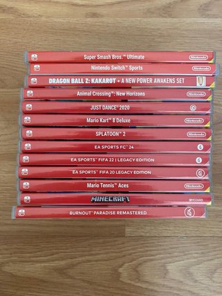 Nintendo Switch V2 + 13 Juegos + 3 Mandos + Extras