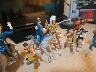 Colección Figuras Acción PVC Oeste