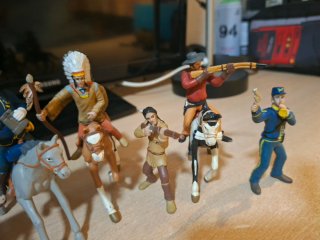 Colección Figuras Acción PVC Oeste