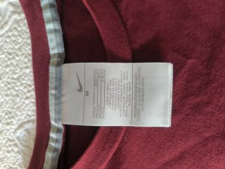 Camiseta Nike Hombre Talla M Burdeos