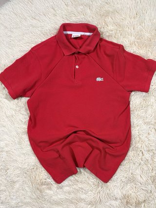 Polo Lacoste Live Hombre Rojo | Talla S | Original