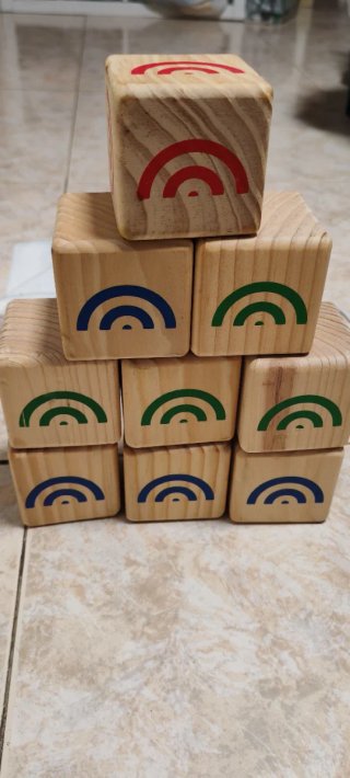 Juego de lanzamiento de madera