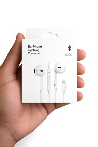 Auriculares iPhone Lightning con micrófono