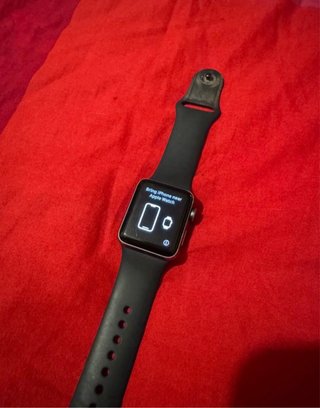 Apple Watch Serie 3 38mm Negro/Plata