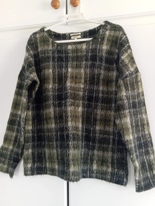 Jersey cuadros mujer