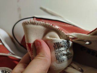 Converse Rojas Talla 40