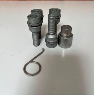 Tornillos antirrobo VW GOLF AUDI SEAT VW T4 T5T6.1