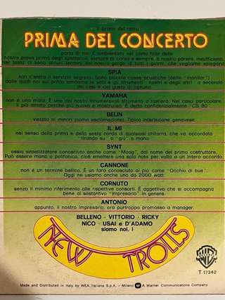 New Trolls - Anche Noi Vinile