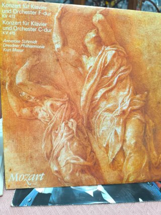 Mozart: Conciertos de piano, 5 LPs