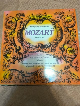 Mozart: Conciertos de piano, 5 LPs