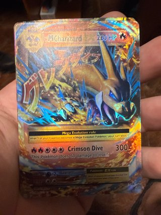 Carta Pokémon Mega Charizard EX Para coleccionar
