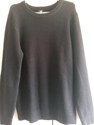 Jersey Lana Fina Azul Marino