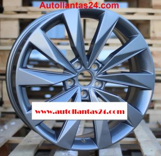 780 Juego 4 llantas skoda seat r807793
