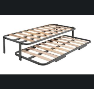 Cama nido metálica con somier y colchón