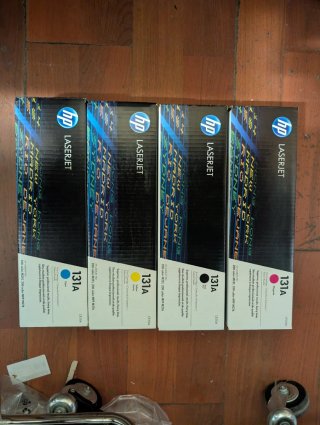 4 Toner HP 131A Magenta, Nero, Giallo, Ciano
