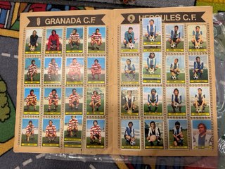 Album futbol Liga Este 74 75