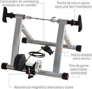 Rodillo entrenamiento bicicleta