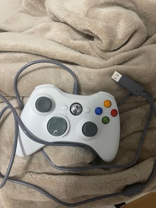 Mando Xbox 360 Blanco Cableado