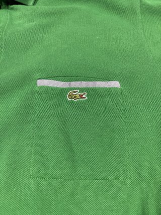 Polo Lacoste Classic Fit Verde Hombre L original