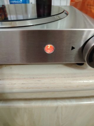 Fornello Elettrico in Vetroceramica Portatile